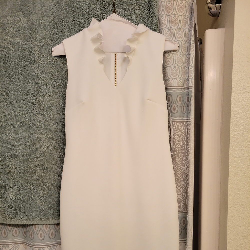 Calvin Klein sheath dress - White size 4